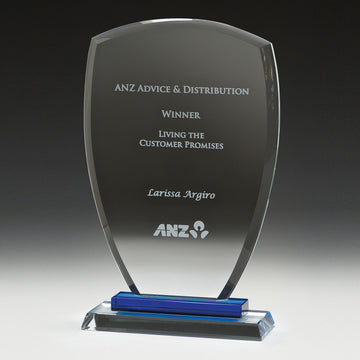 Premium Glass Award Shield
